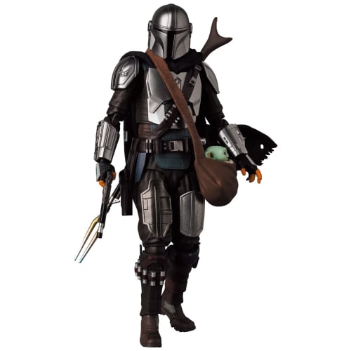 Medicom Toy MAFEX No. 200 The Mandalorian Ver. 2.0 Action Figure, Approximately 160mm Tall, Non-Scale, Pre-painted
