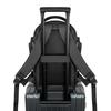 Reiserucksack für Flugzeug mit Laptopfach 20l 40x20x25 cm - schwarz