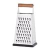 Stainless Steels Cheese Grater 4Sided Box Grater for Kitchen,Gingers Grater Fruit Vegetables Slicers, Cheese Shredders