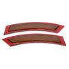 2pcs Plastic Car Front Bumper Reflector Lights Side Marker Lamp Reflective Light Fit for E92 E93 2007 2012
