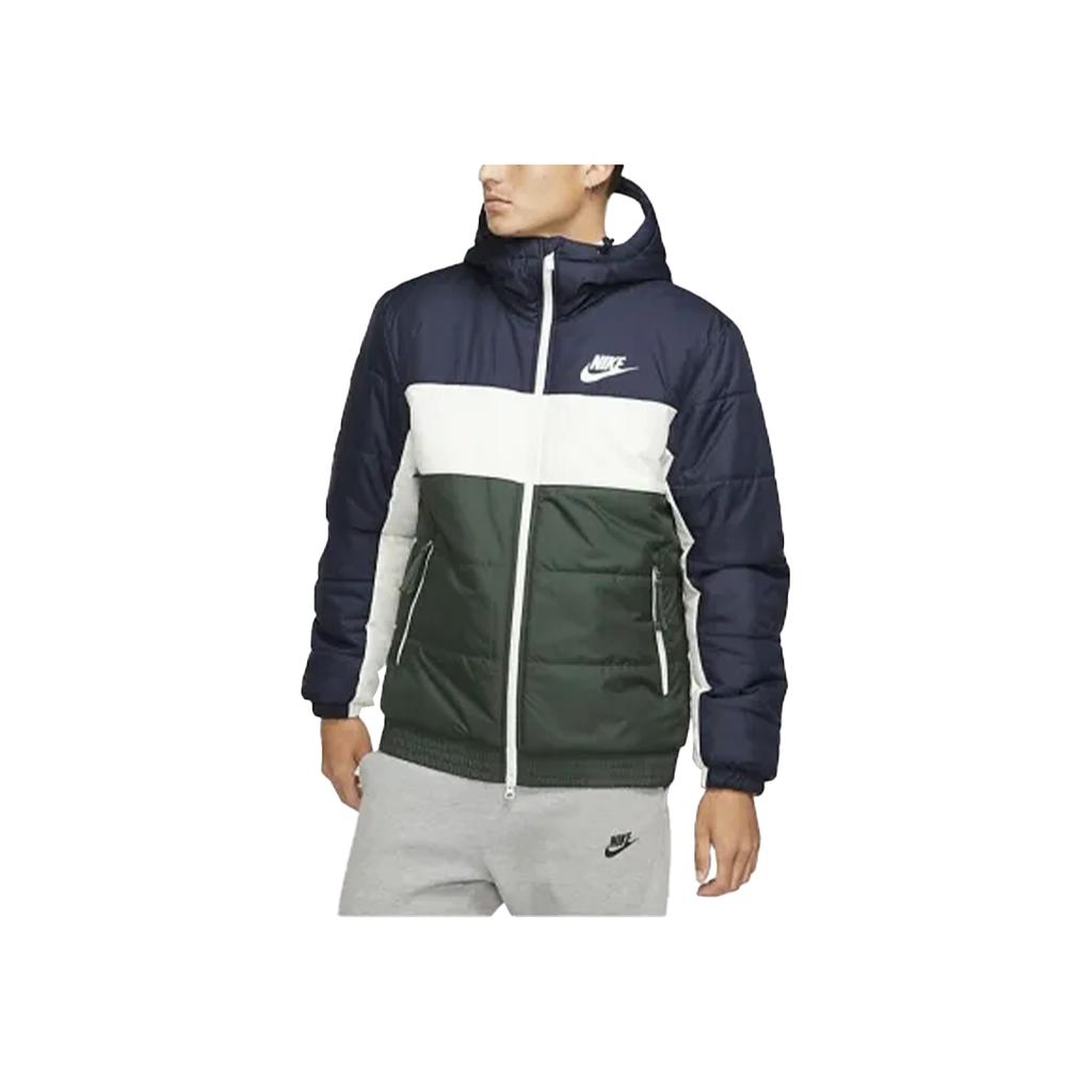 Nike Sportswear Zip-Up Cotton Jacket Men Outerwear Galaxy-Green BV4684-451