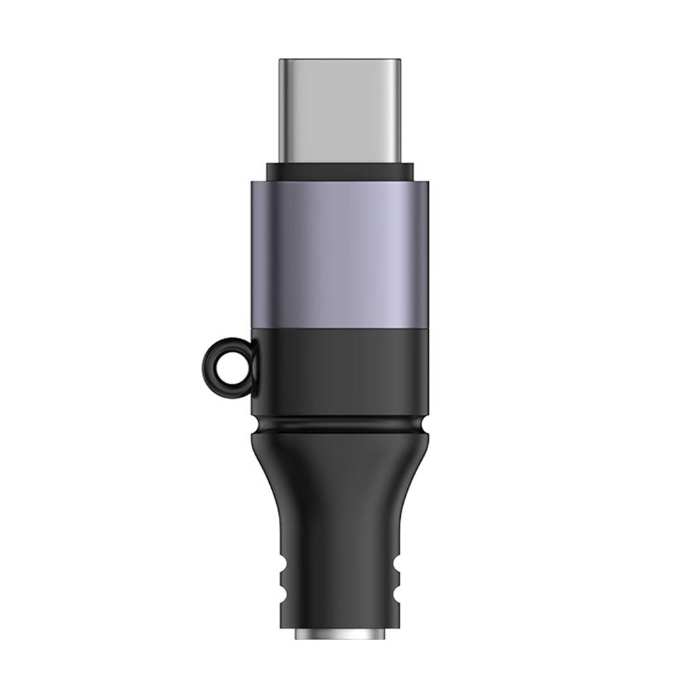 

1PCS Type-C to 3.5mm Jack Earphone DAC Adapter USB Headphone Adapter Digital DAC Decoder Converter For iPhone Huawei Xiaomi сірий колір
