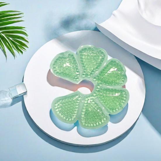 Reusable Breast Ice Pack Gel Therapy Pad for Nursing Breastfeeding Surgery Hot Cold Compress Bags for Engorgement Relief Reduce Pumping Time