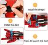 20Sets Spider Launcher Spitting Gloves Sticky Wall Bullet Gun Suction Cup Projectile Toys Children's Wrist Launch Spitting Toys