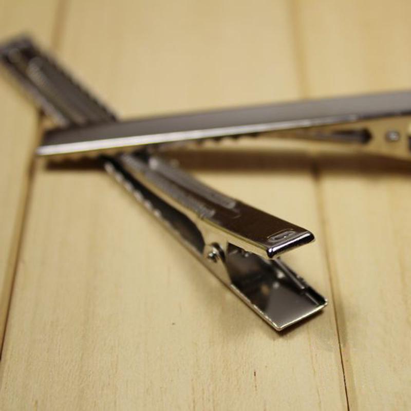 Hot Selliing Hairpin Hair Accessories DIY Headwear Jewelry  Making Duckbill Clip DIY Hair Clips Nickel Color Iron Making Metal