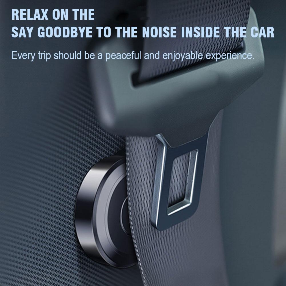 Magnetic Car Seat Belt Holder Fixing Clip Alloy Seat Belt Limiter Stopper For BMW/VW/Nissan Car Interior Accessories R6T1