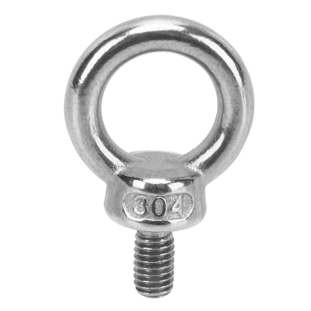 1 Pair Stainless Steel Kayak Track Mount Tie Down Eyelet Rail For Kayak Canoe Boat Bungee Cord Ropes
