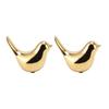 2Pcs Electroplated Ceramic Bird Decoration Nordic Style Modern Abstract Bird Figurine Home Desktop Decoration Gifts
