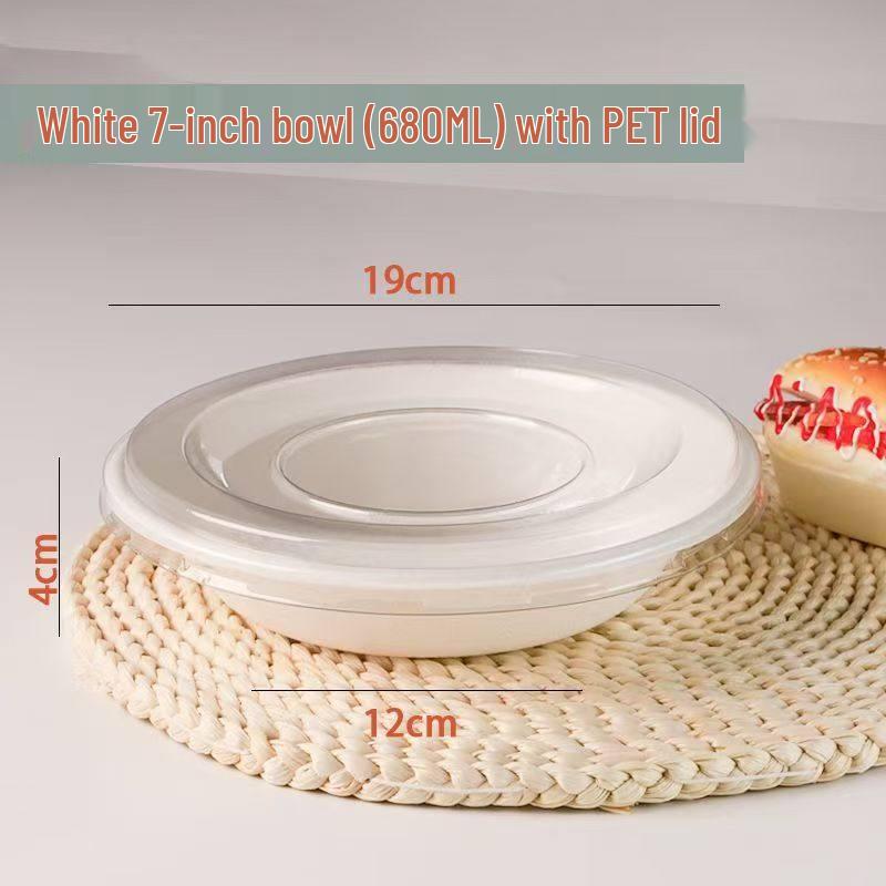 Kashi Cong Degradable Disposable Paper Bowls