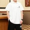 Fashionable Versatile Breathable Moisture Transferring Men's Loose Polo Shirt - Wrinkle Resistant Casual Sports Short Sleeve Collared Shirt