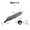 Anal Tail USB Cute 10 Vibration Comfortable Silicone Fox Real Cute SM Tail Anal Vibrator for Gray and White Vibrator, Plug, Plug, Charging,