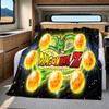 1 Stück Son Goku Druck Flanelldecke, Hohe Qualität für alle Jahreszeiten, Heimdekoration, Wärme und Komfort, Perfekt für Weihnachtsgeschenke