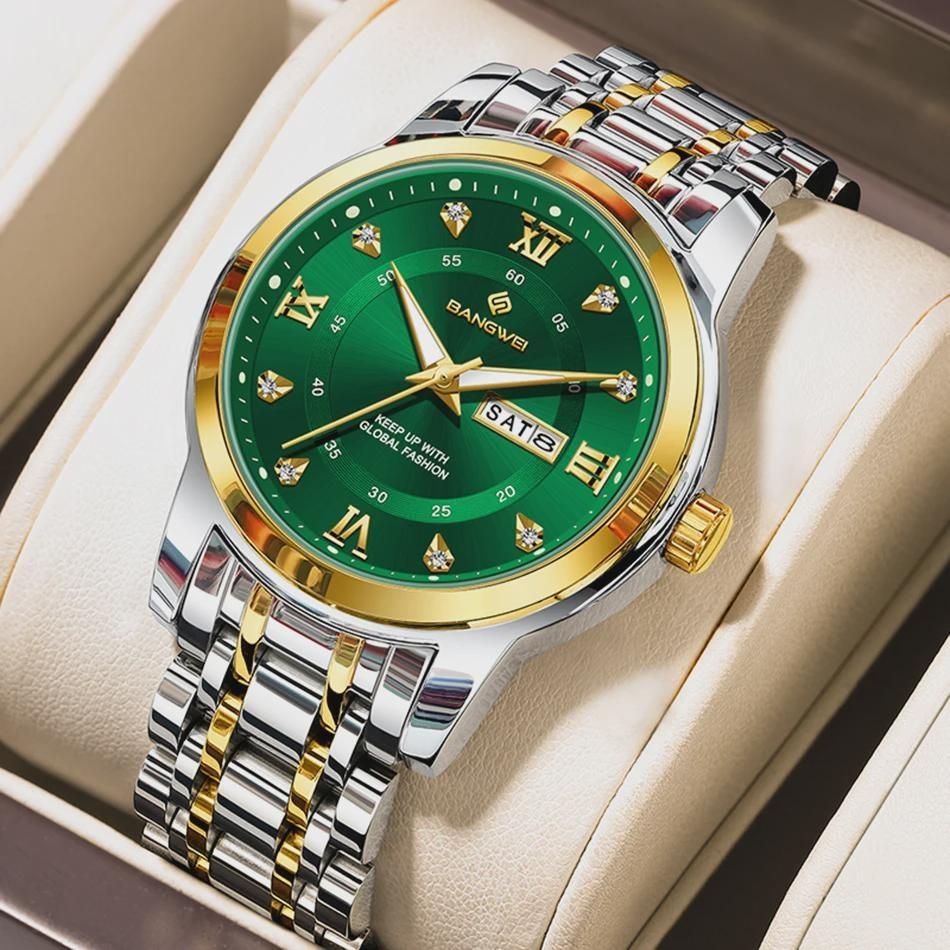 Simple Elegant Design Quartz Watch Diamond Watch For Women Creative Steel Waterproof Wristwatch