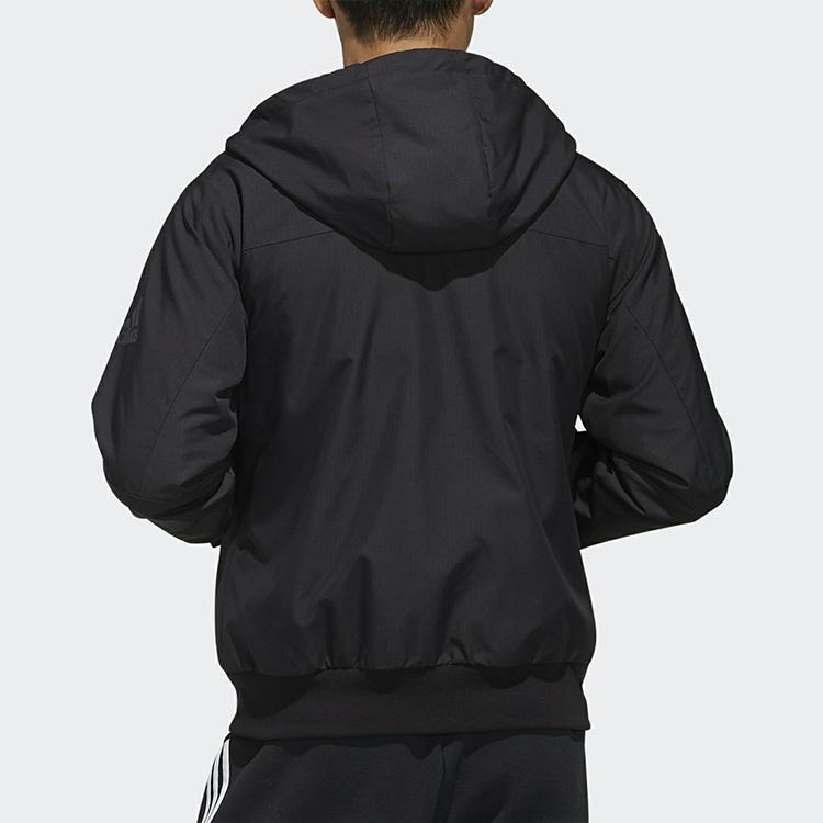 Adidas WV JKT Hooded Jacket Men Outerwear Black FJ0250