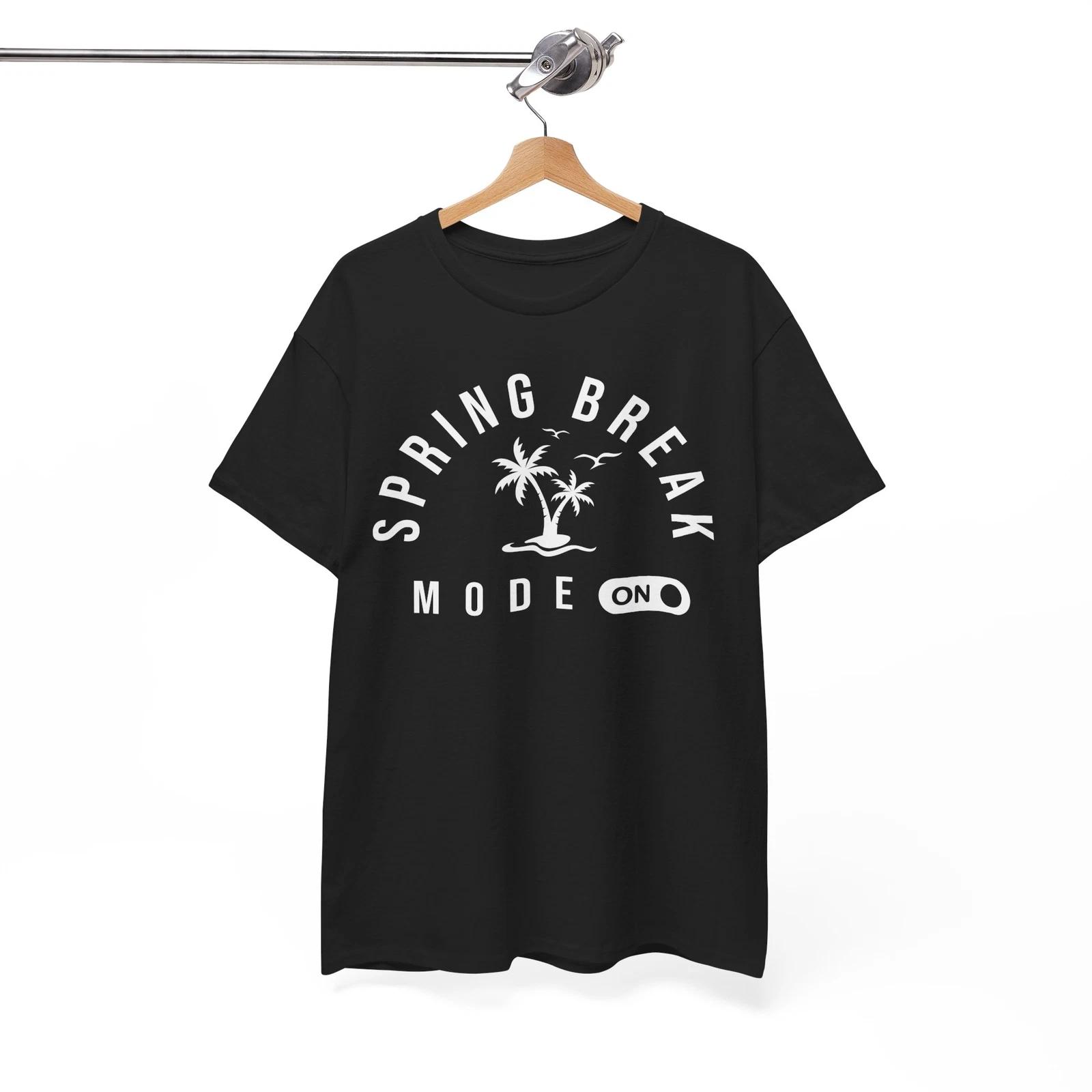 Botanical Beauty T-Shirt | Springtime Aesthetic SPRING BREAK MODE ON Shirt M