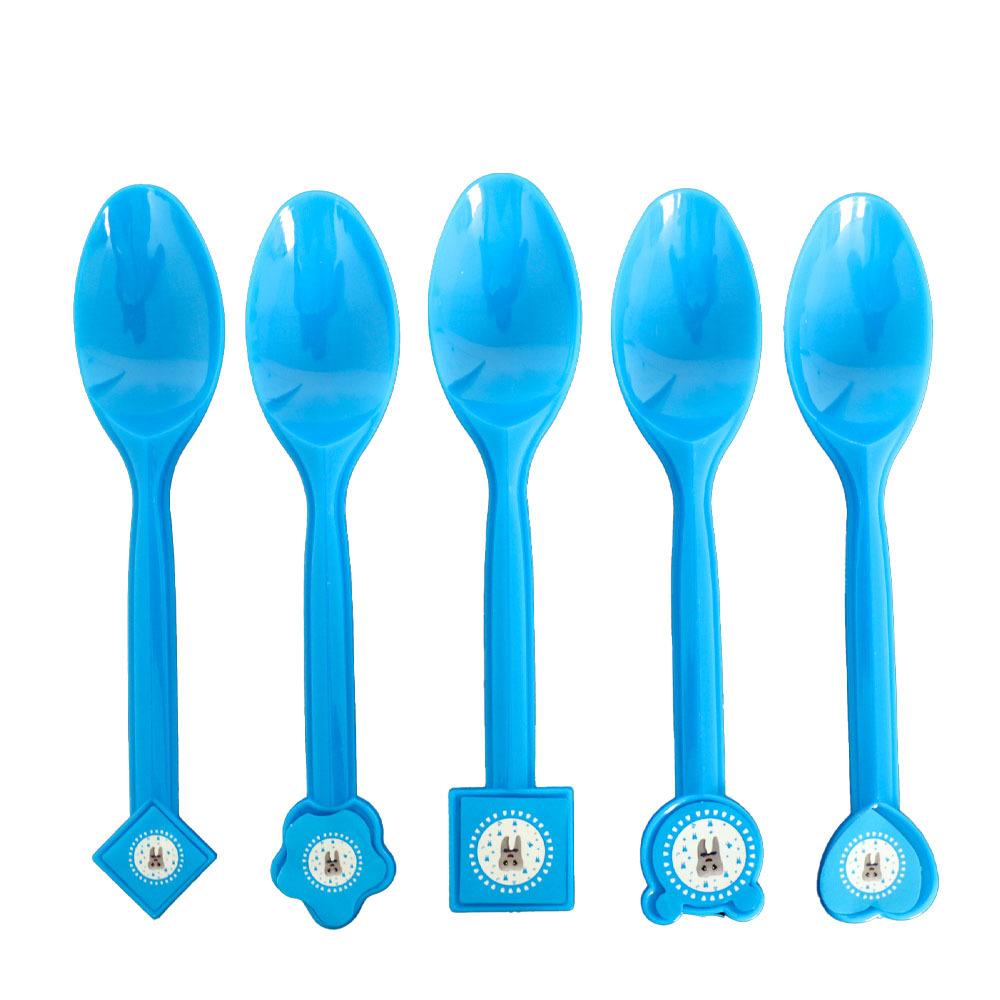 Blue Teeth Birthday Party Supplies Disposable Tableware Paper Plates Paper Cups Paper Towels Girls Birthday Party Decorations Styling