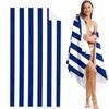 1 Stück Style Blau Mandalay Muster Strandtuch, Ultrafeine Faser Stranddecke, Hochsaugfähiges Badetuch, Geeignet für den Sommer