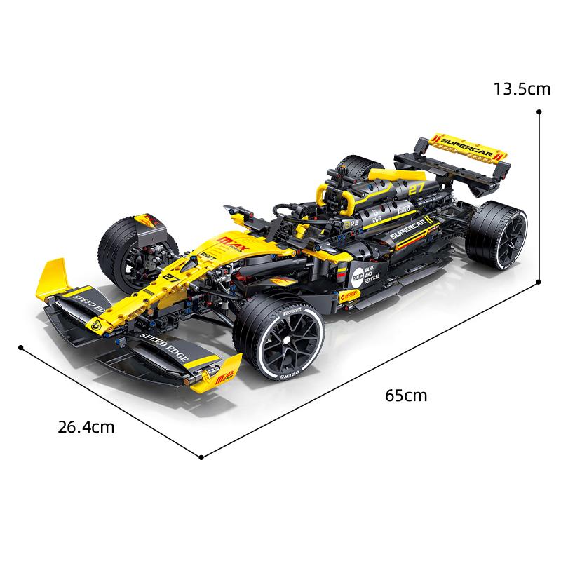 Non-Toxic Am24 Formula 1 Racing Car Building Block Set