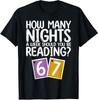 How Many Nights a Week Should You Read Book Lover Unisex T-Shirt