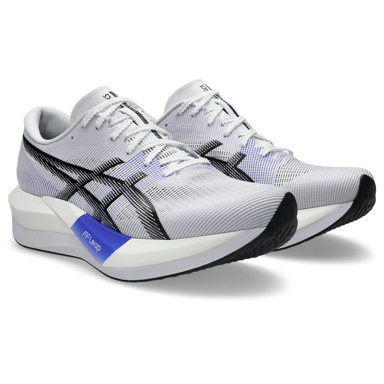 [ASICS] Running Shoes MAGIC SPEED 5 1013A183 Unisex Adult 100 (White/Black) 25.0 cm 2E