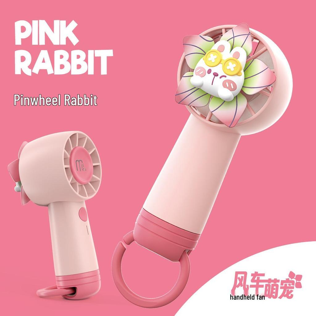 Portable Strong Wind Battery-Powered Handheld Mini Fan for Students