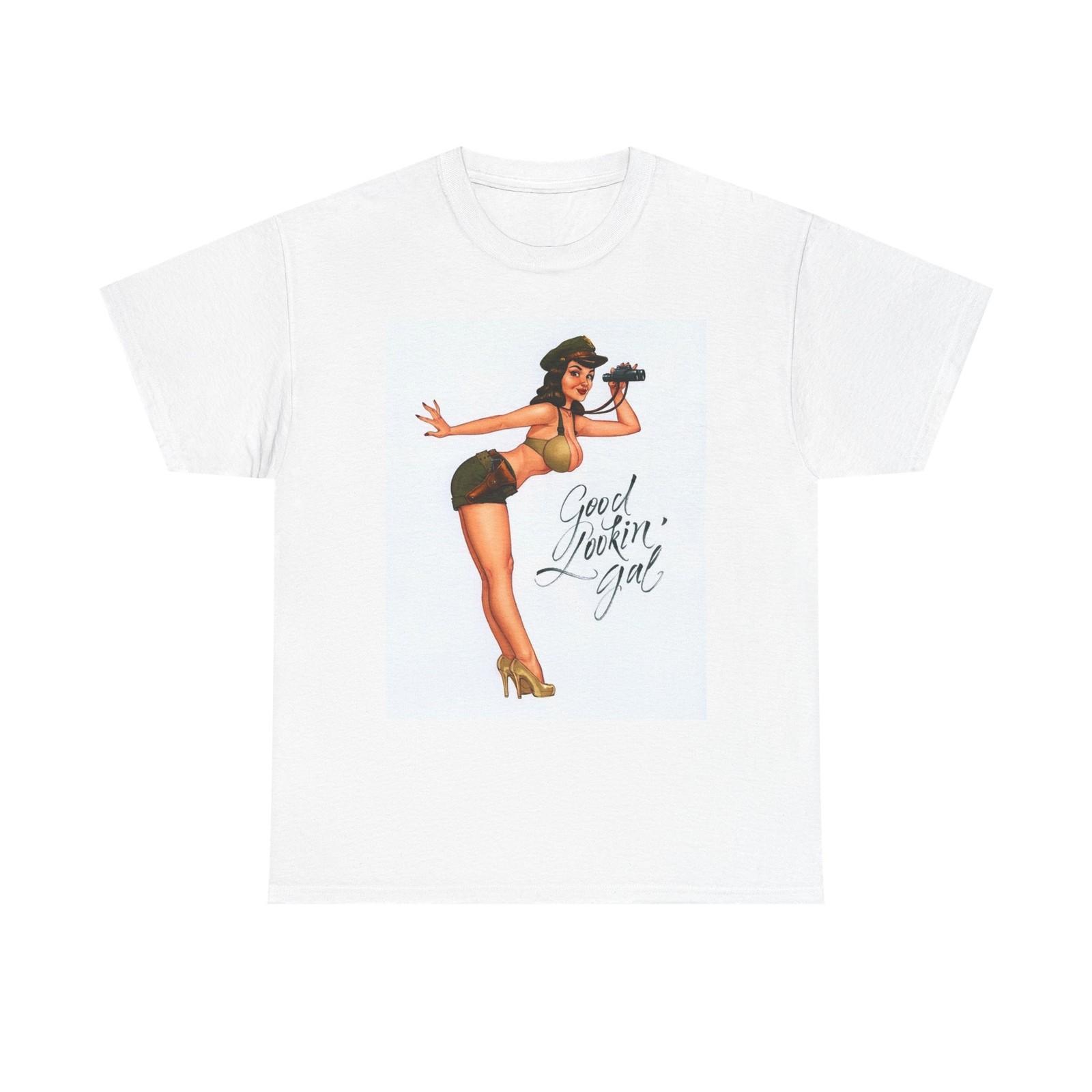Sailor Jerry Graphic T Shirt Vintage Pin Up Unisex Heavy Cotton Tee XXXXL