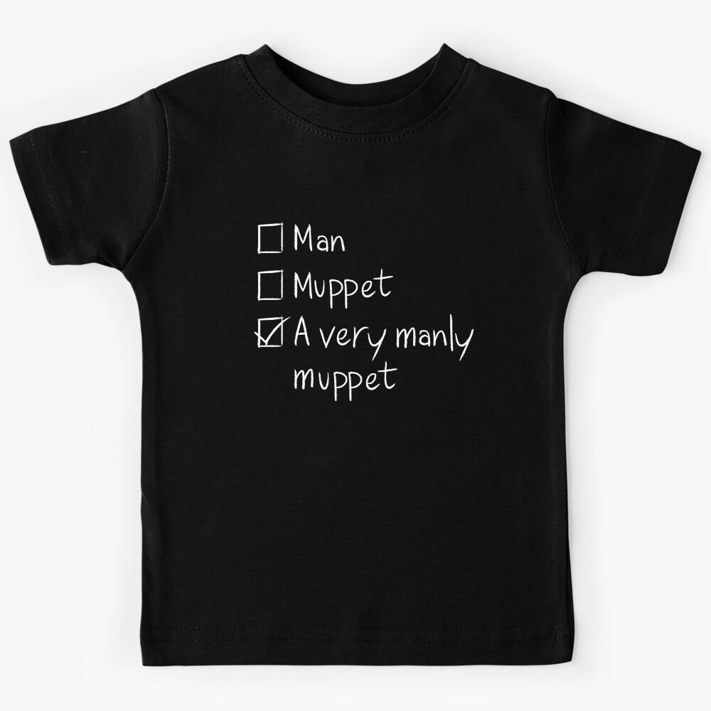 Man or Muppet Kids T-Shirt 110