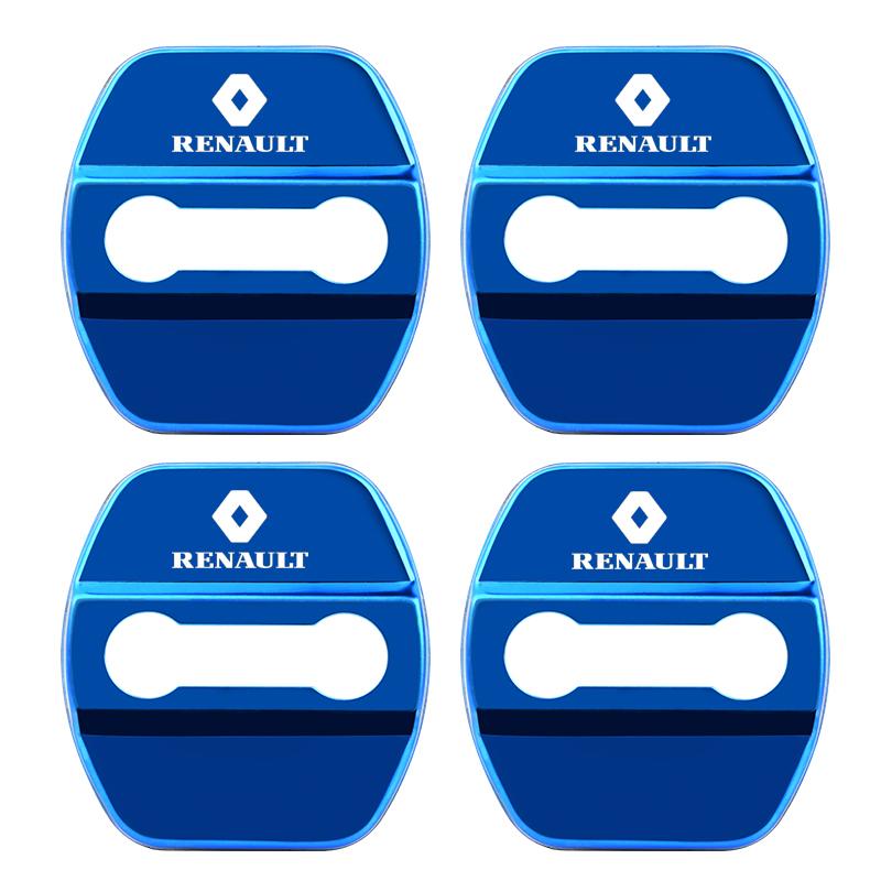 Interior Stickers For Renault Koleos Duster Megane 2 Logan Clio Kadjar Car Door Protective Decoration Car Styling Door Lock Cove