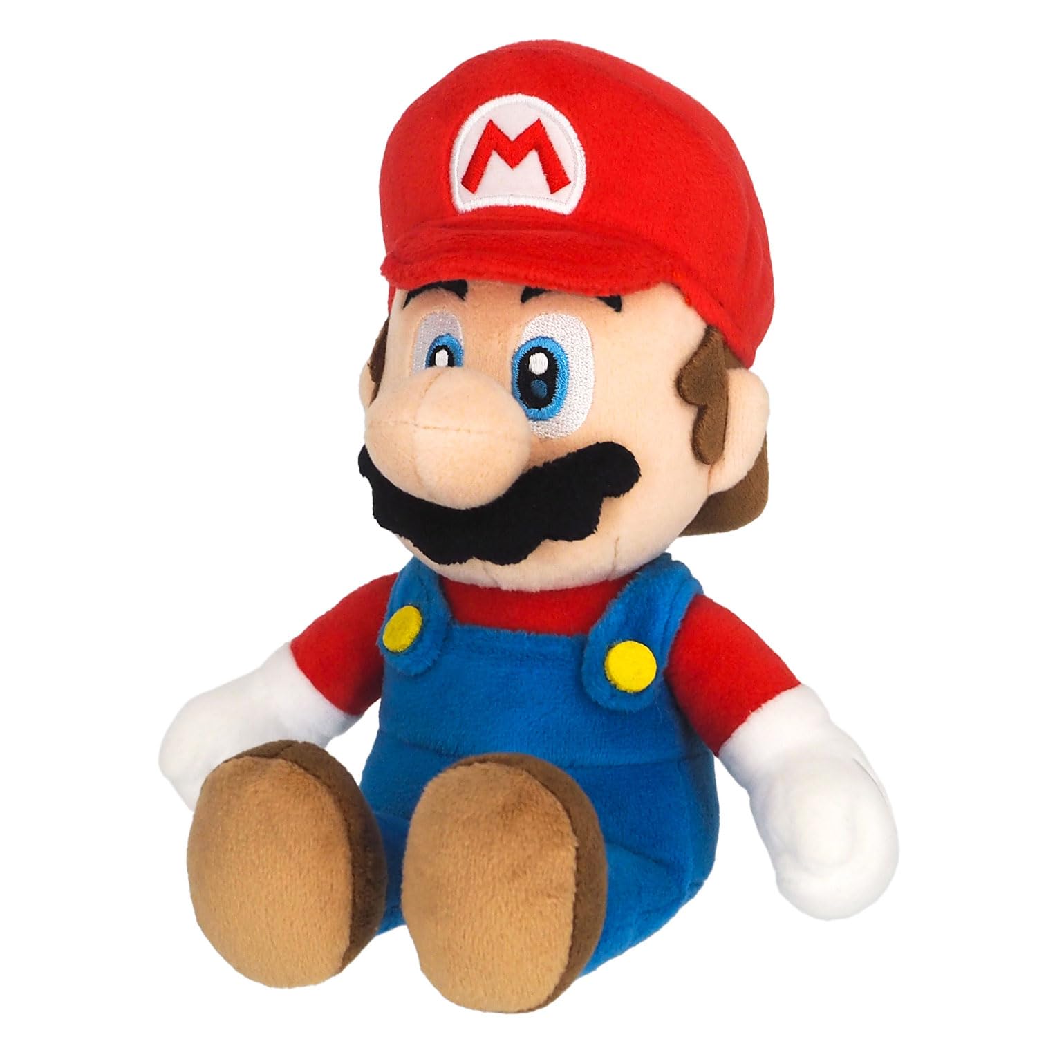 

Sanei Boeki Коллекция Super Mario ALL STAR Марио W11 x D11 x H24см Плюшевая игрушка AC01 (S)
