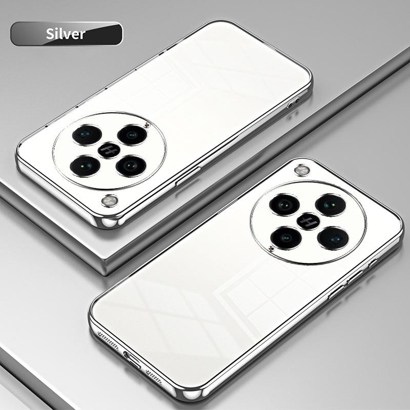 Applicable to OPPO FindX9Pro electroplated glitter mobile phone case FindX8 transparent K15 anti-drop protective case