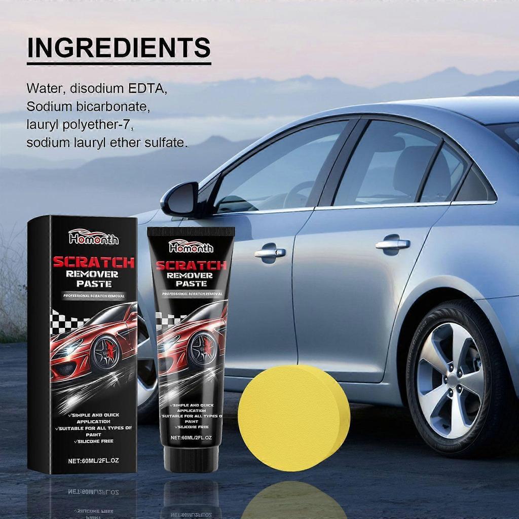 Scratch Remover Paste, Repair Paint Scratches Scratches Polishing And Retouching Paint Maintenance Cream