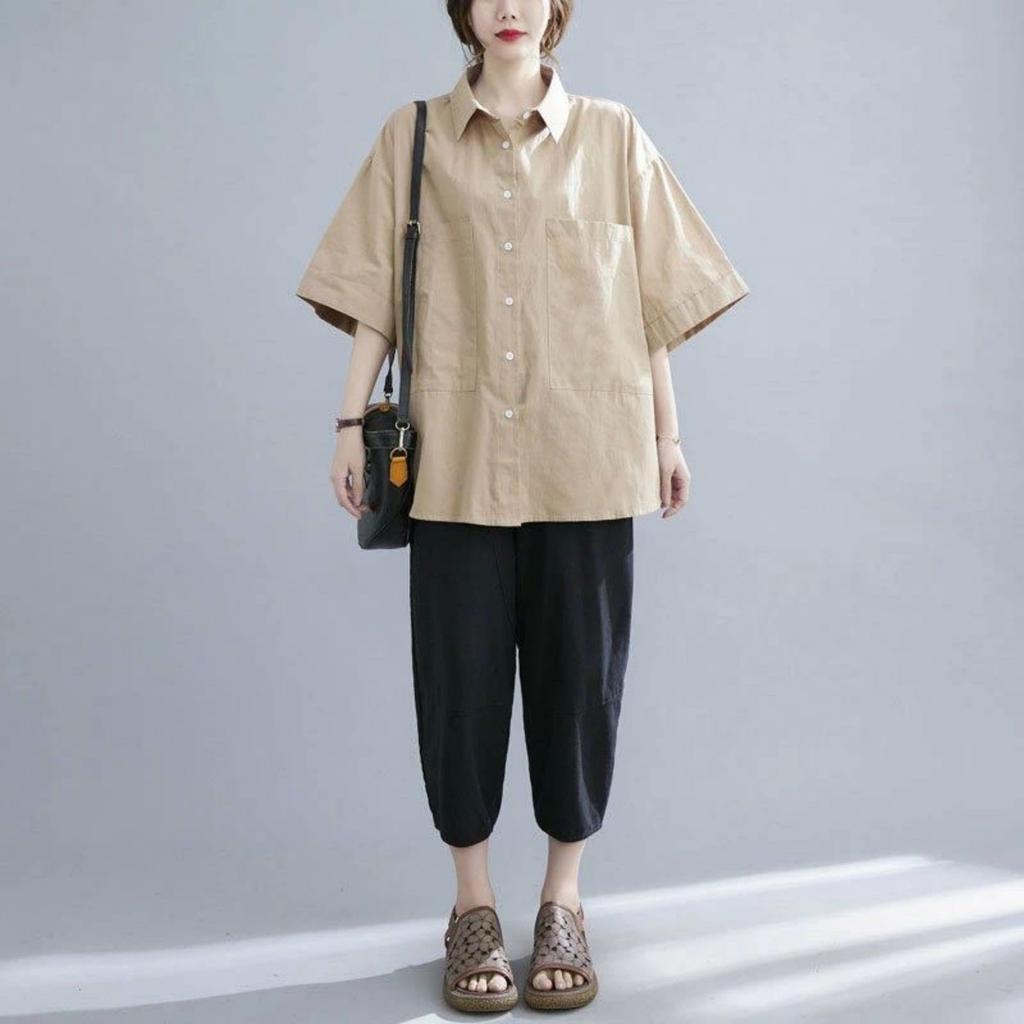 This White Tunic Is Perfect for Its Long Length Provides Coverage While Offering a Relaxed The Sleeve Long Shirt Is an Oversized Shirt Suitable for
