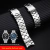 Per Tag Heuer Carrera 22mm Cinturino per Orologio in Metallo con Estremità Curva Cinturino in Acciaio Inossidabile Massiccio Braccialetto da Uomo Accessori per Polso Parti