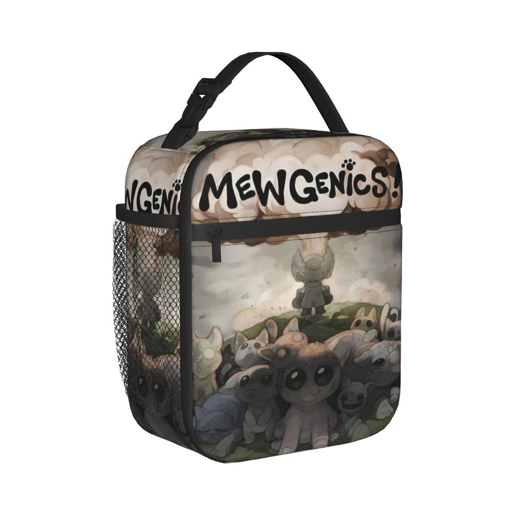 Mewgenics Insulated Lunch Bags for Men Women Storage Food Box Leakproof Cooler Thermal Lunch Boxes For Work