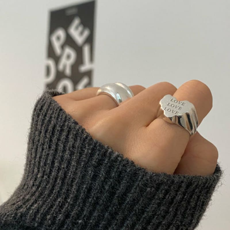 PARTY AFTER DARK Cloud Heart Ring