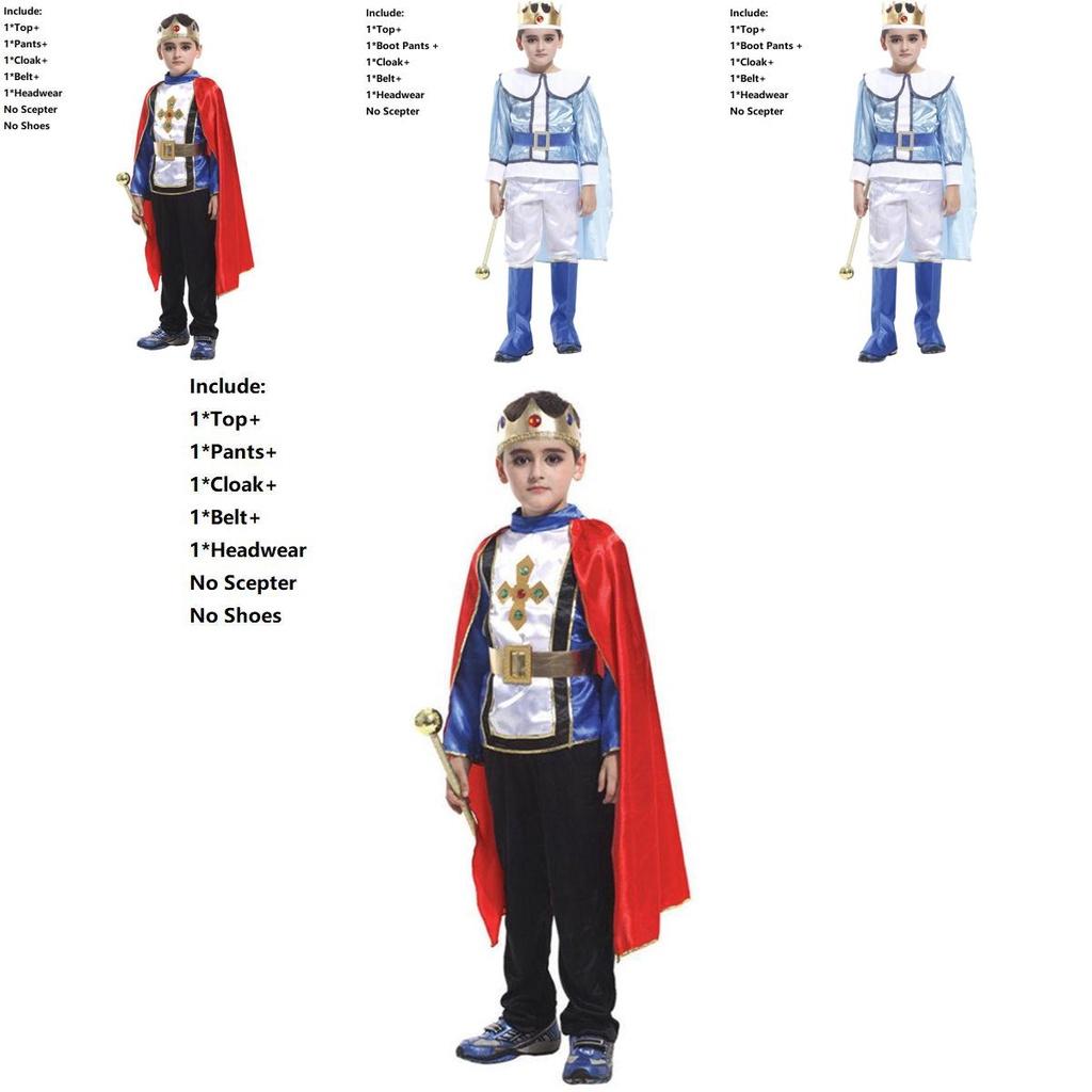 Bezauberndes Prinz Charming Jungenkostüm Ideal für Kinder Faschingsfeiern