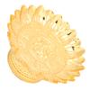 Fruit Plate Small Size High Capacity Carry Easily Delicacy Offering Bowl for Placing Fruit Worship