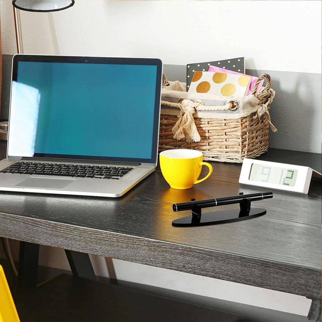 Acrylic Pencil Holder Display Stand Makeup Brush Rack Organizer Desk Pencil Holder Showcase Paintbrush Rack for Home School