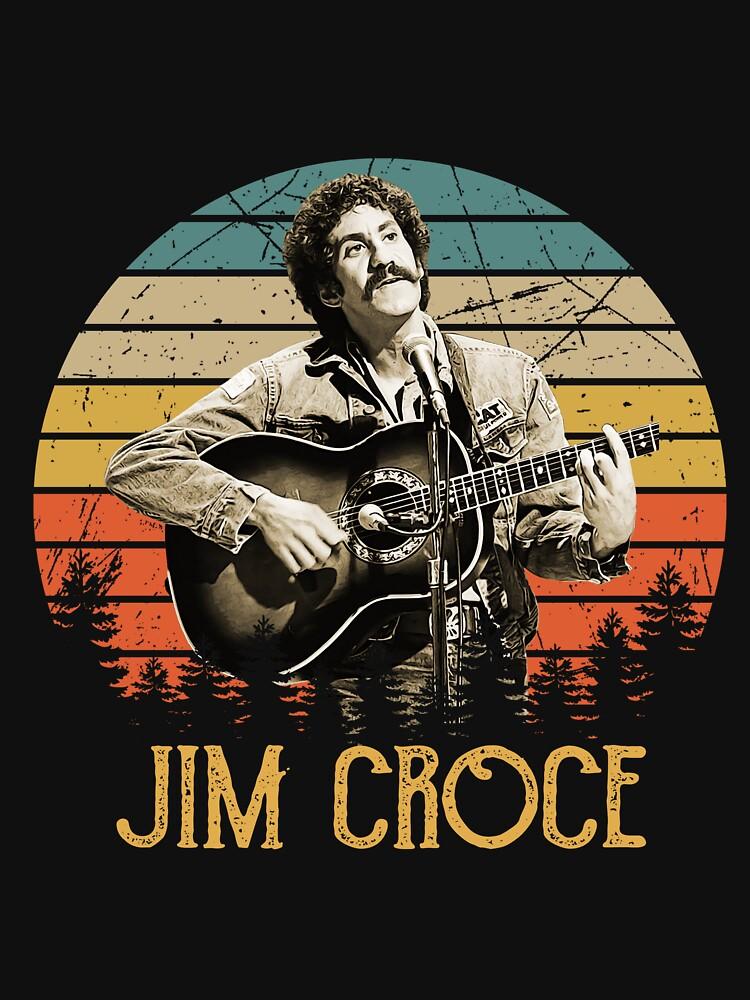 Jim Croce Retro Vintage Jim Croce Perfect Gift Men Women Essential T-Shirt