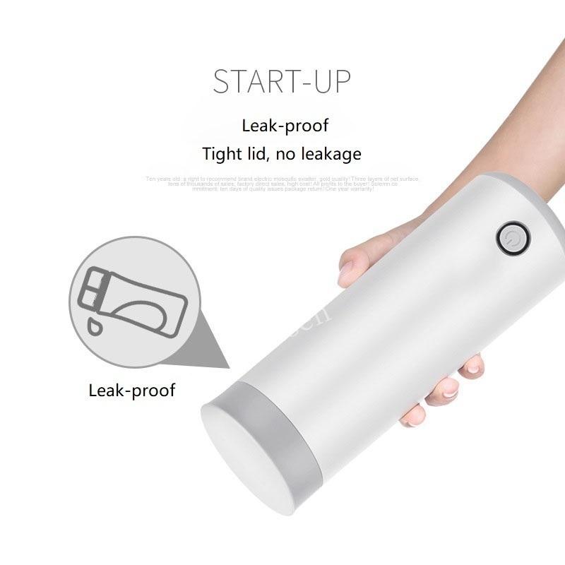 Portable Mini Electric Kettle Water Thermal Heating Boiler Travel Stainless Steel Tea Pot Coffee Milk Boiling Bottle Health Pot