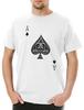 Ace Of Spades I Mens T-Shirt Mens Womens Tees Top Spades Ace Poker Card Casino Card Royal