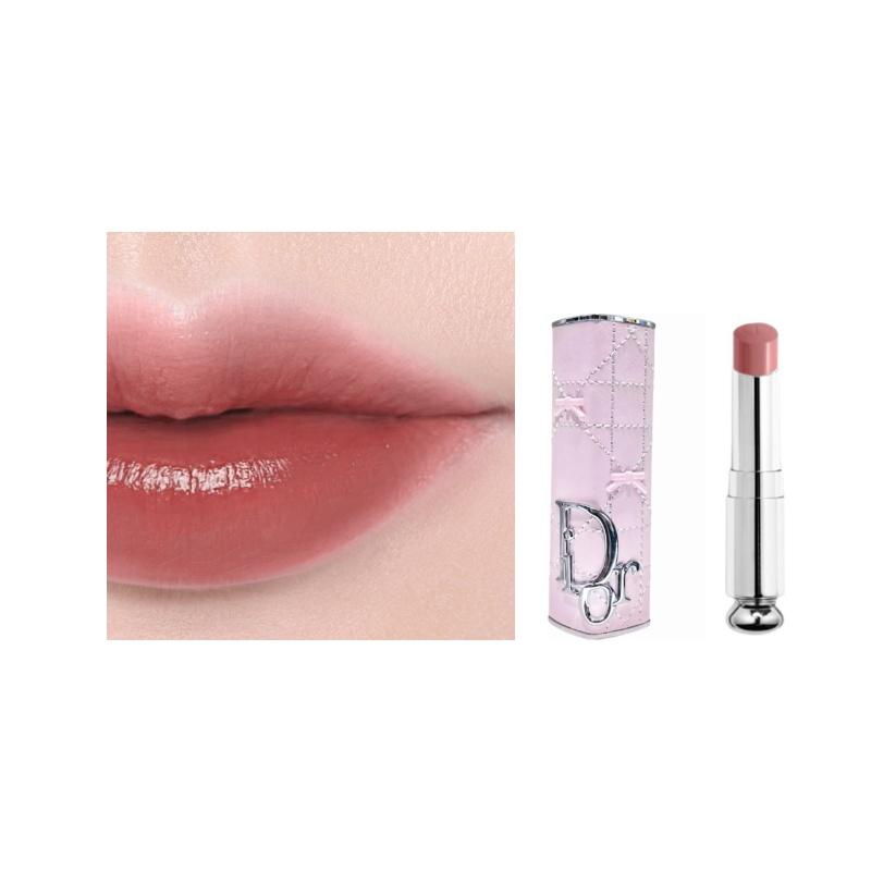 

DIOR Lipstick #521-Mirror light + bow shell without gift box gift bag красный