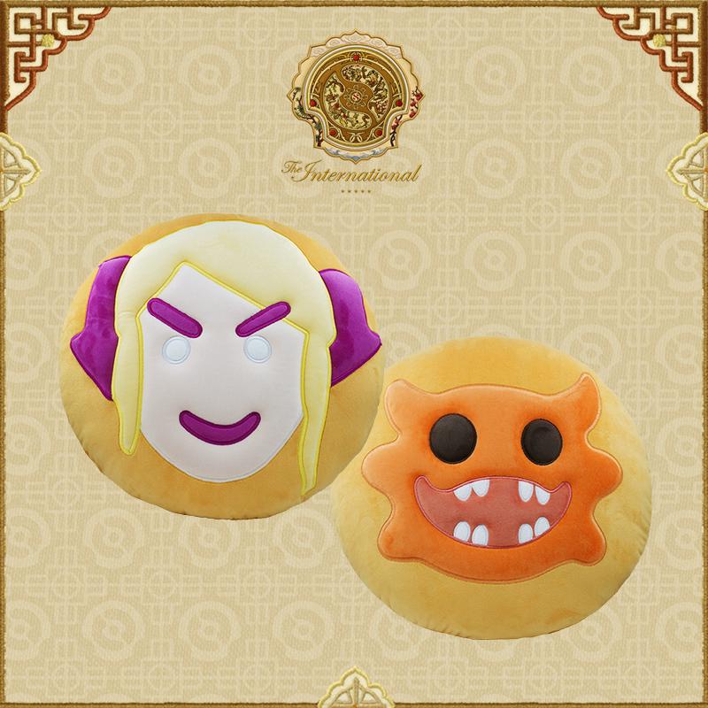 DOTA2 TI2026 CHARME DE PELÚCIA LARGO Bonecos de Pelúcia The International Mercadoria de Jogo Boneco de Algodão Halloween Cosplay Brinquedos de Animais Presentes