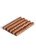 5PCS Pottery Tools Wood Hand Rollers for Clay Stamp Pattern Roller Ceramic Tools Cup Turner  Accessories