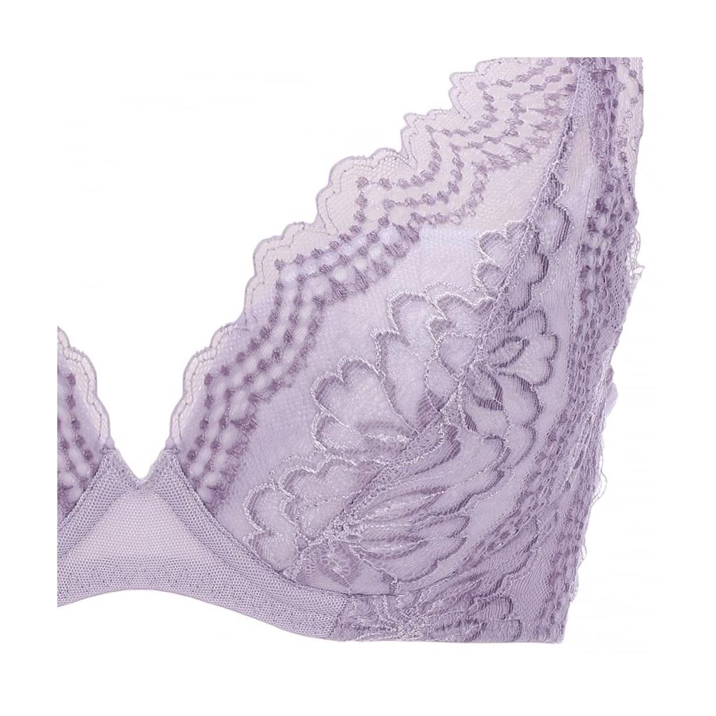 Triumph Angel Bra Slimline Lacy 552 Plus M021 and C65 Slimline 552 M021 Bra, Women's Underwear, Size, Sexy, Stylish, Cute, (Lavender) Size, (Purple)