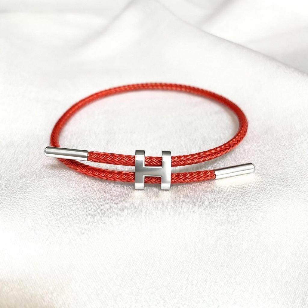 Brățară Reglabilă din Oțel Titan cu Cataramă în Formă de I Transfrontalieră, Finisaj Aur Dur 3D Rezistent la Decolorare, Design Rezistent la Apă și Transpirație