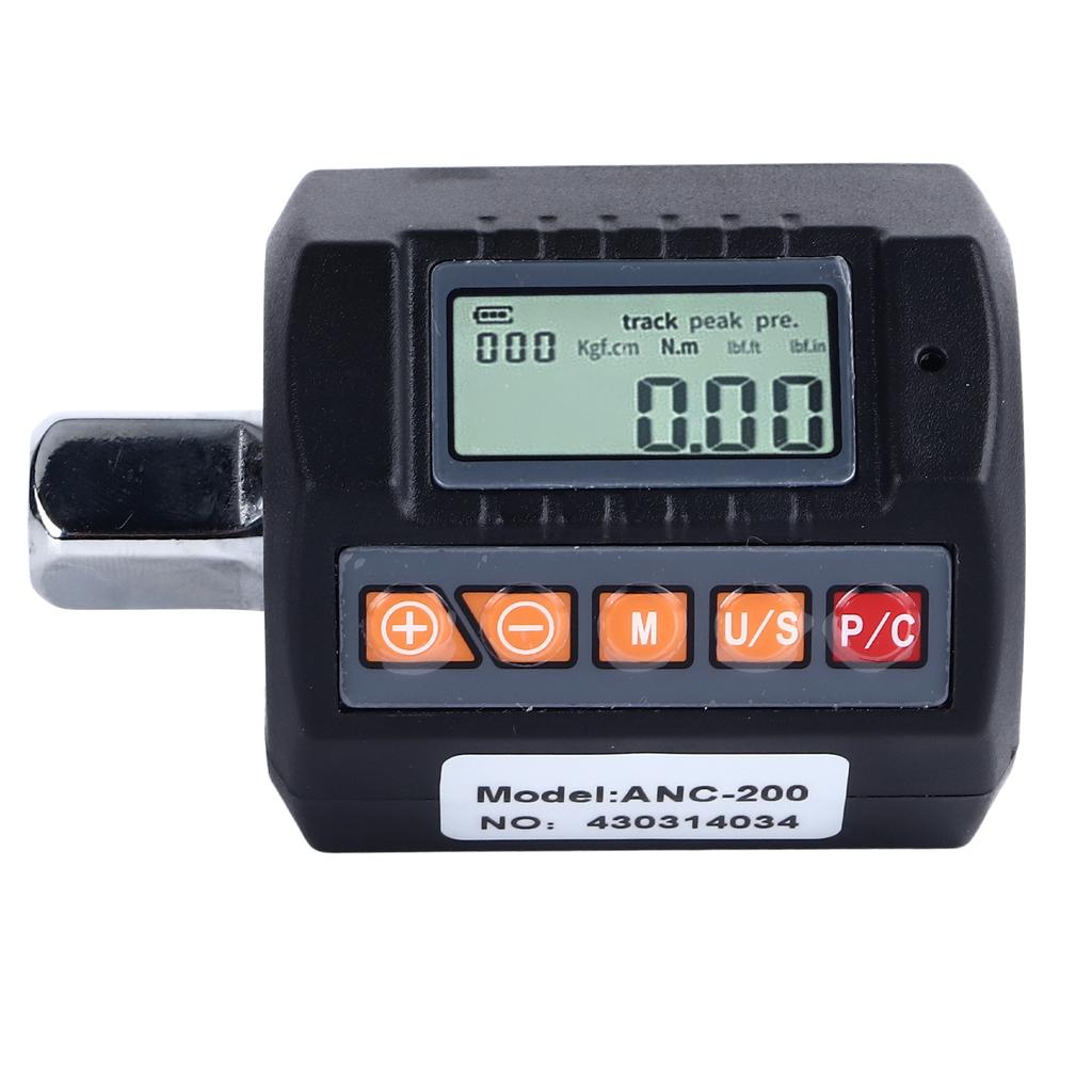 Digitalanzeige Drehmomentmesser Ton Licht Alarm Hohe Genauigkeit Tragbarer Drehmomentschlüssel Adapter für Ho