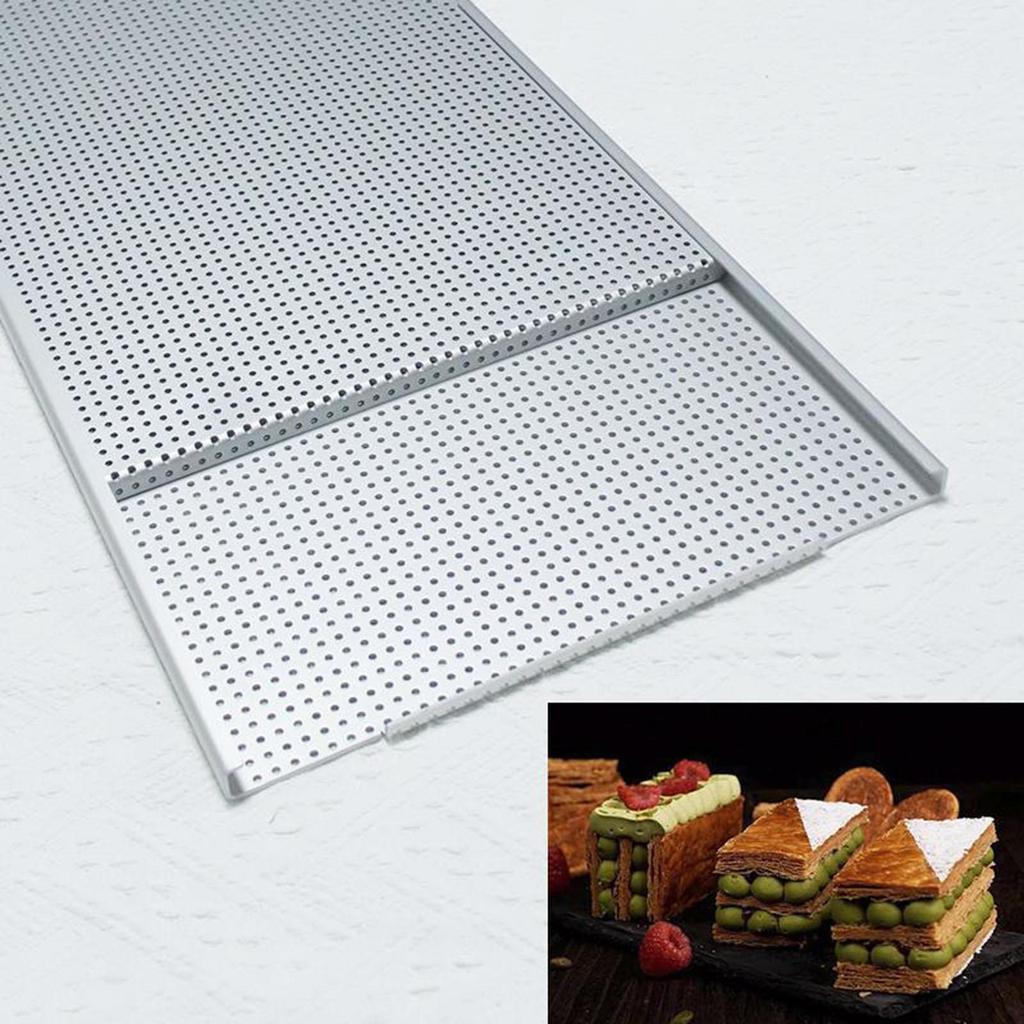 Perforated Baking Tray, Made of Aluminum, French Napoleon .