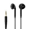 ELECOM Wired Black In-Ear Headphones, 3.5mm 3-pole, 1.2m Cable, EHP-F14IABK