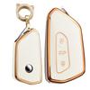 TECART Key Case for Volkswagen VW Smart Key Case for